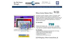 Desktop Screenshot of foreseesonusa.com
